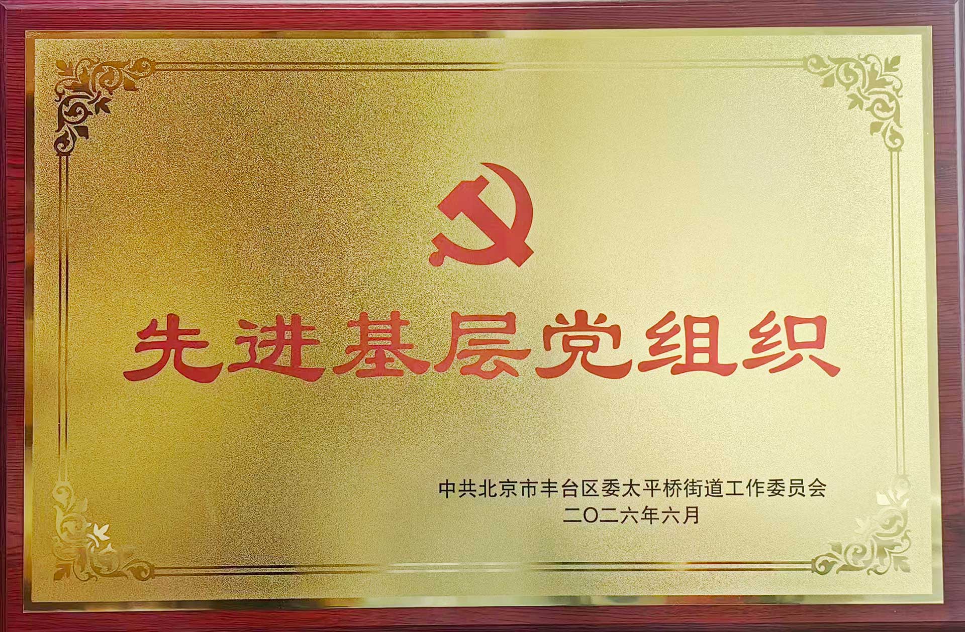 喜报｜党建引领践初心 载誉前行庆华诞——乐鱼在线登录入口-乐鱼（中国）-乐鱼招标集团党支部获评辖区“优秀基层党组织”